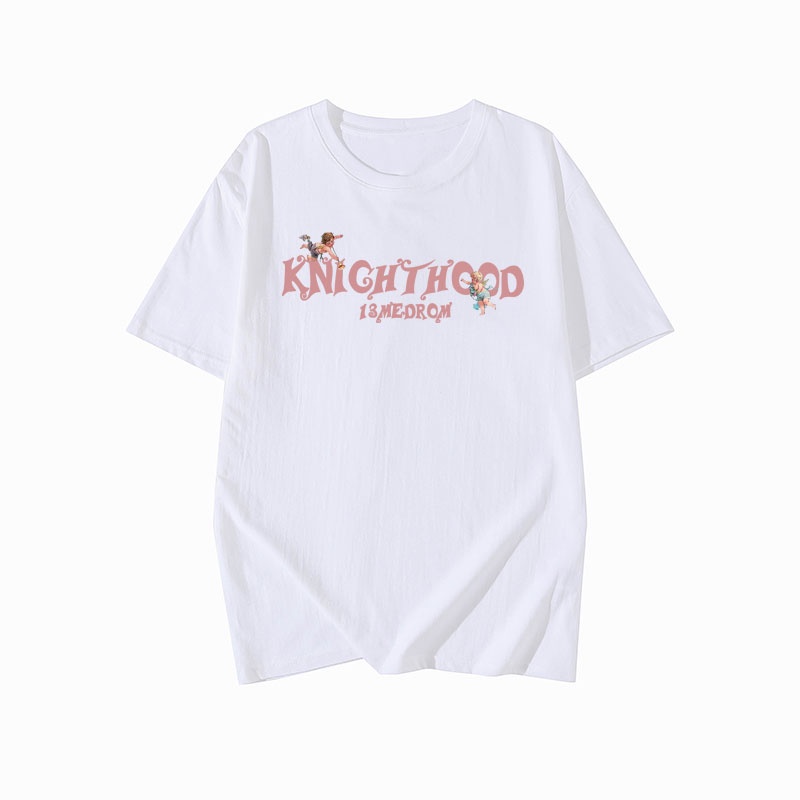 NRVP Áo Thun 100% Cotton Tay Ngắn Phong Cách Hàn Quốc Mới