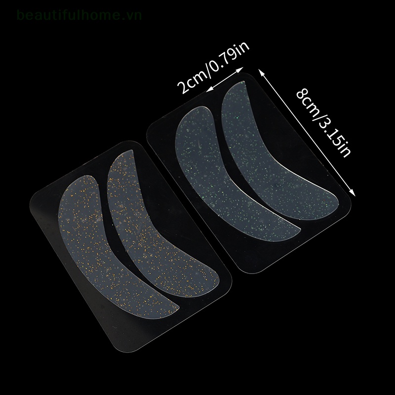Bộ 2 Miếng Đệm silicone Gắn Lông Mi Giả