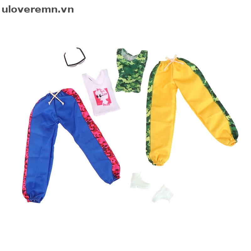 1 Bộ Quần Áo Thể Thao Thời Trang Cho Búp Bê 11.5-inch 30cm