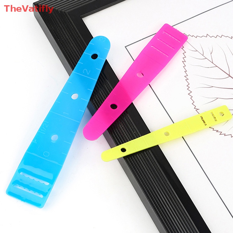 [Thevalifly] 3 Kích Cỡ Nhựa Đàn Hồi Hỗn Hợp Hướng Dẫn Chỉ May Vá DIY