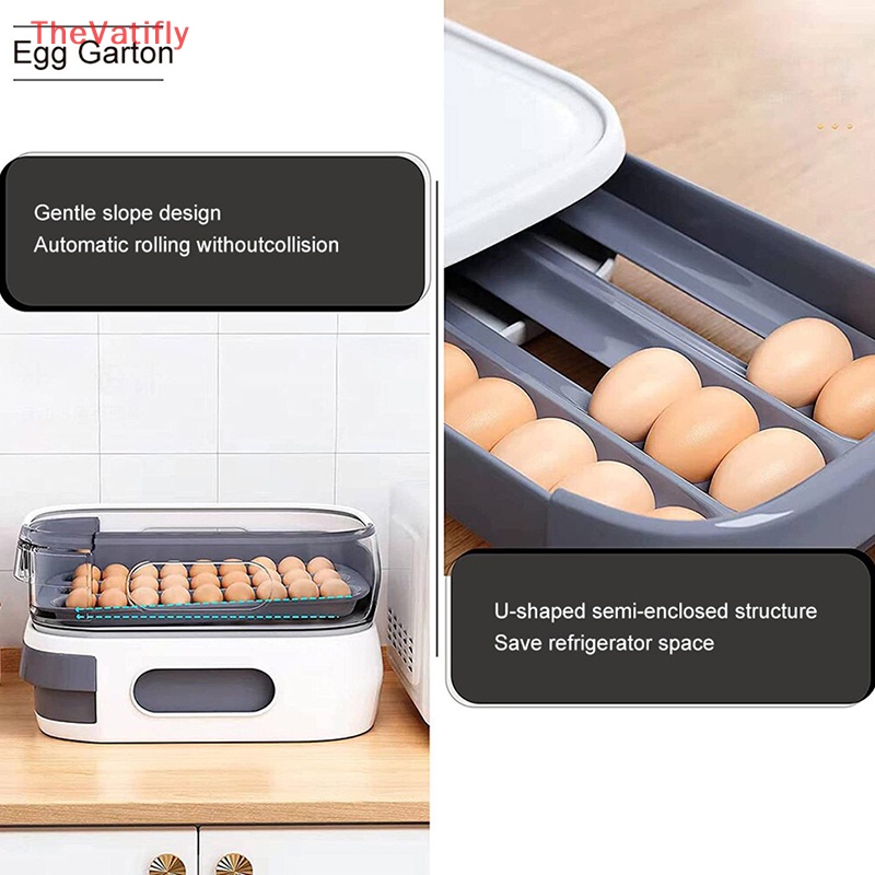 Hộp Đựng Trứng Để Tủ Lạnh Tiện Dụng