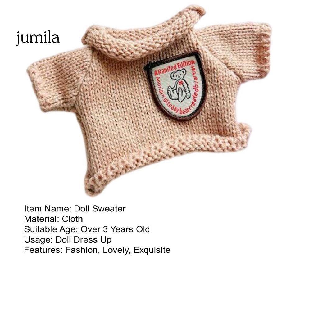 Búp Bê Thần Tượng Mặc Hàng Ngày [JU] Áo Sweater Dệt Kim Mềm Mại Đáng Yêu Cho Bé