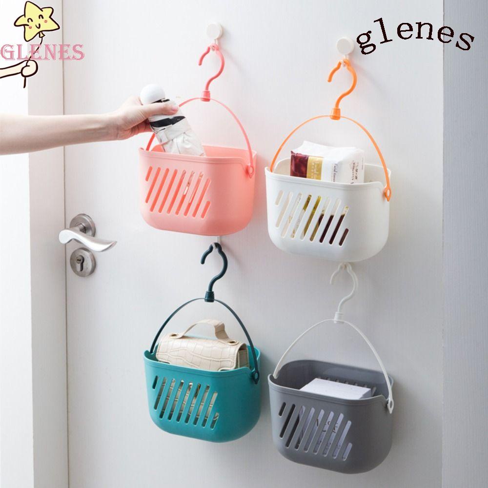 Giỏ Treo Đựng Đồ Dùng Nhà Tắm Thiết Kế Đục Lỗ Chống Gỉ Dễ Lau Chùi Tiện Dụng