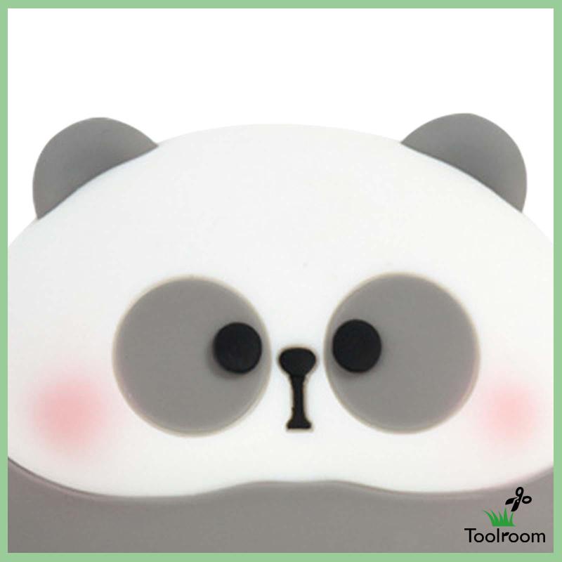 Đèn Ngủ Bằng Silicon Hình Gấu Trúc Hoạt Hình Cho Phòng Khách Trẻ Em