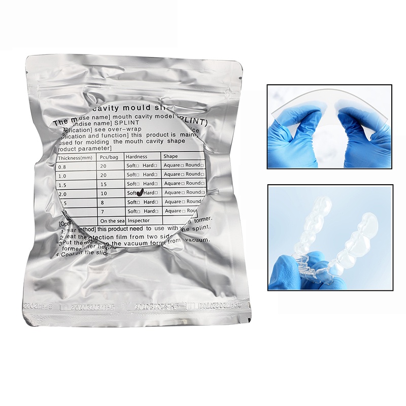 Tấm Nhựa Hút Chân Không 0.8mm-2.0mm Chuyên Dụng Cho Nha Khoa