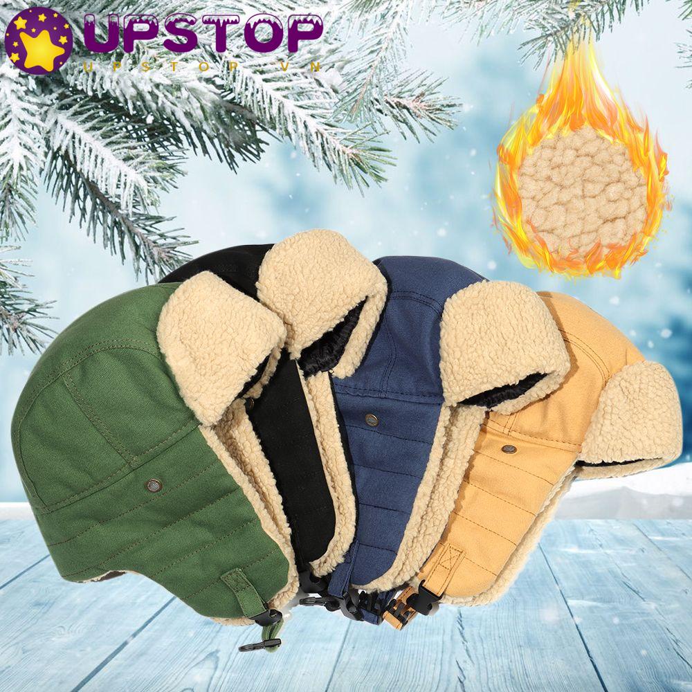 Mũ Bomber Che Tai Giữ Ấm Thời Trang