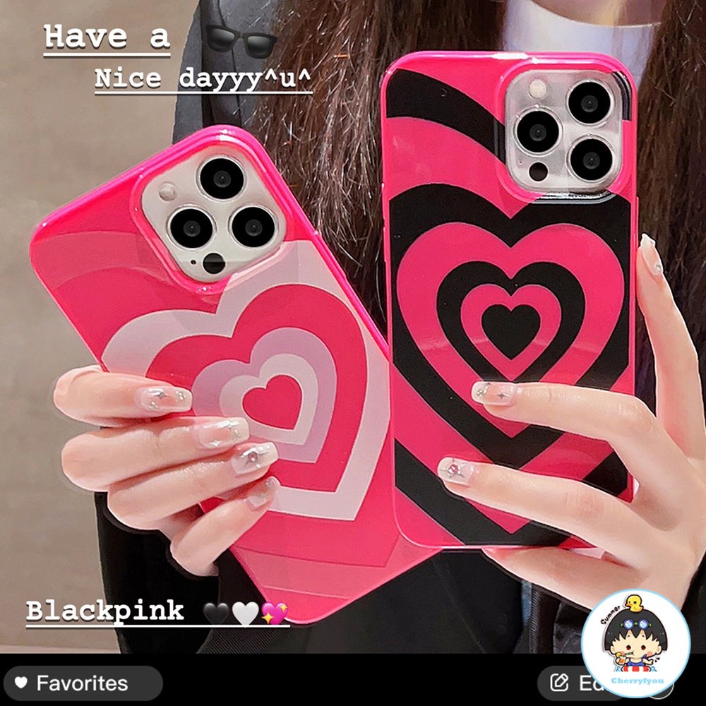 Ốp Điện Thoại TPU Mềm Chống Sốc Màu Hồng Gradient Cho IPhone 14 Pro Max 13 12 11 Pro Max XS XR 7 8 Plus