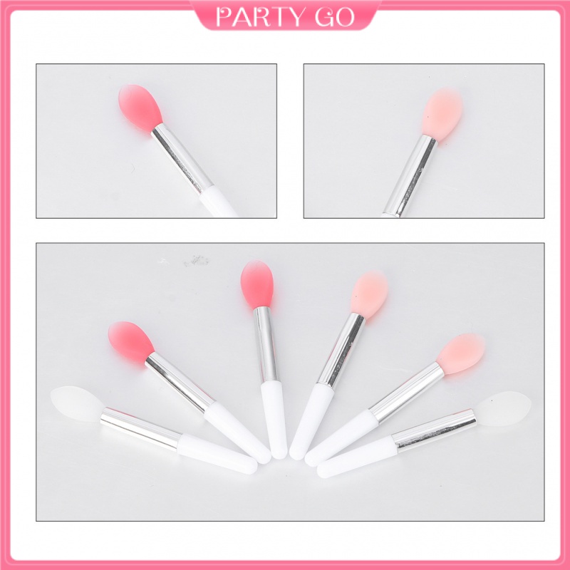 Set 6 Cọ Trang Điểm Mặt Bằng Silicone Tiện Dụng