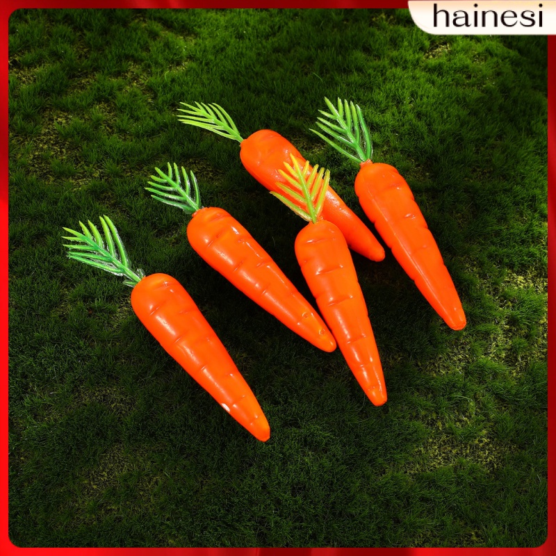 Miniature Ornaments Carrot Craft Accessories 25 Pcs