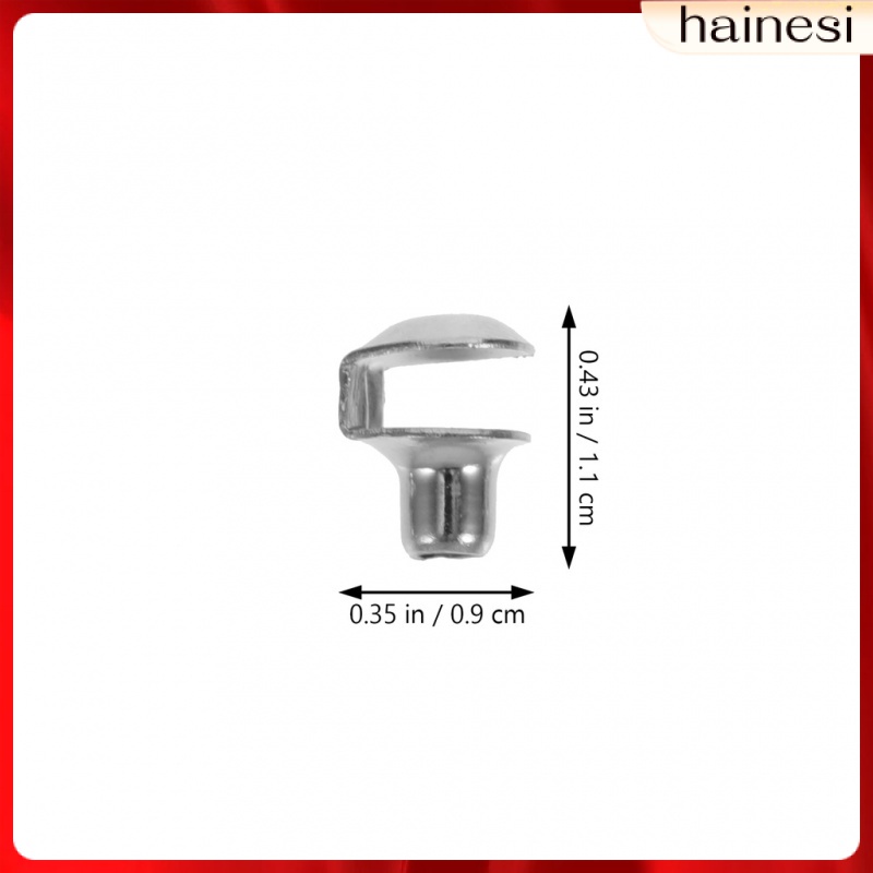 Set 20 Móc Khóa Cố Định Dây Giày / Túi Xách Bằng Đồng Thau Co Giãn DIY