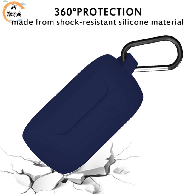 Vỏ Bảo Vệ Hộp Sạc Tai Nghe Bluetooth Bằng Silicon Chống Trượt Hình Kẹo Đầu Lâu