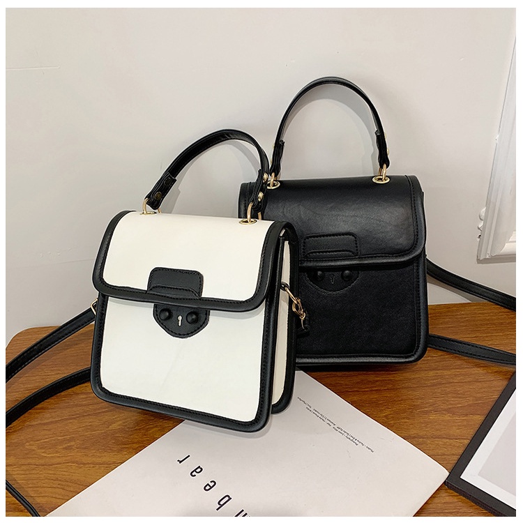 Túi Đeo Chéo Vai Hình Vuông Nhỏ Gọn Thời Trang Phong Cách Hàn Quốc