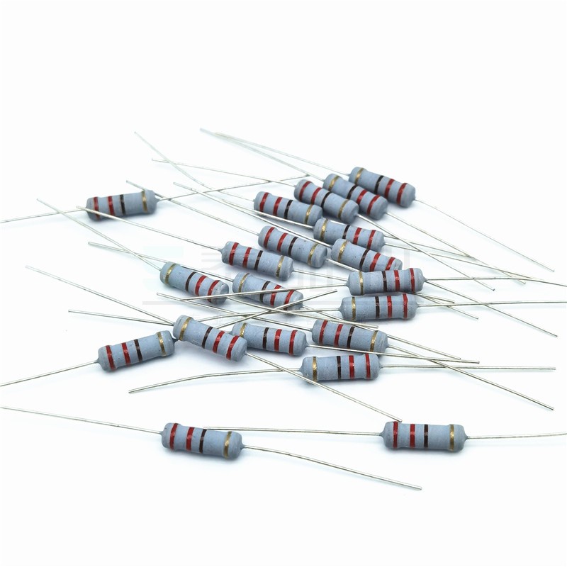 Bộ 10 Điện Trở Carbon 0.5W / 1W / 2W / 3W / 5W 5% 100K220470K910k Châu Âu K910k