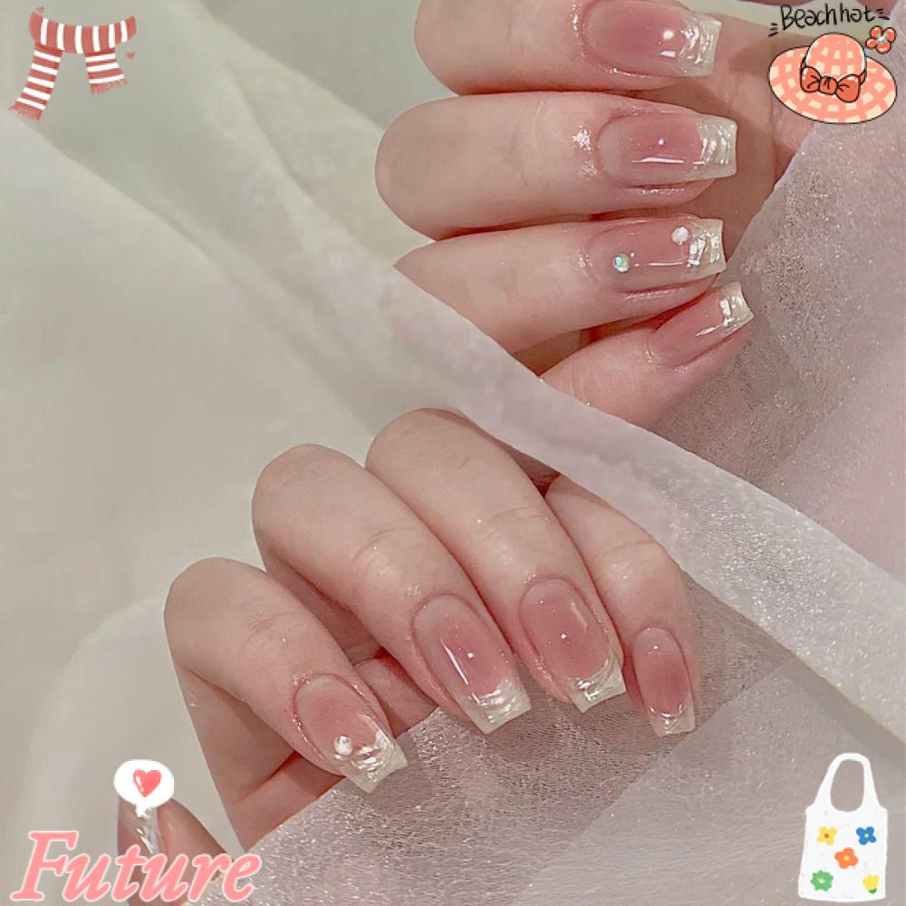 Bộ Móng Tay Giả Có Thể Tháo Rời DIY Ốp