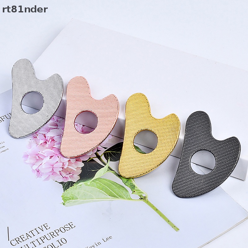Dụng Cụ Mát Xa Gua Sha Bằng Kim Loại Chuyên Dụng Cho SPA