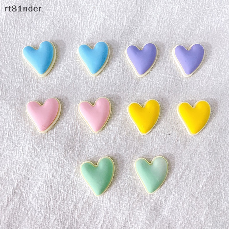 Rt 1 Phụ Kiện Trang Trí Giày Hình Trái Tim / Hoa / Giày Croc DIY Có Thể Tháo Rời Làm Quà Tặng Cho Bé n