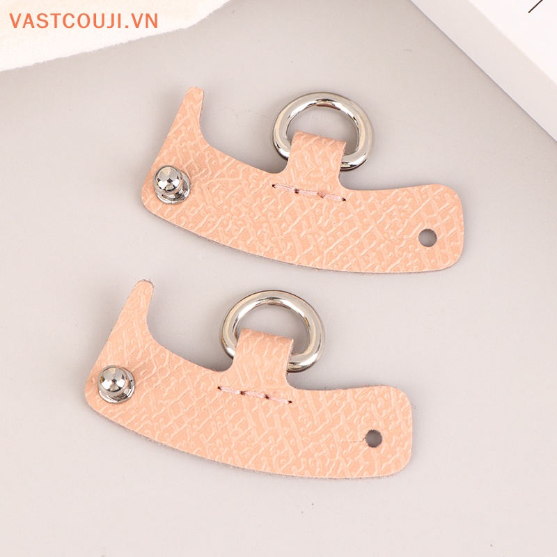 Set 2 Dây Đeo Túi Xách Mini Bằng Da Không Cần Đục Lỗ