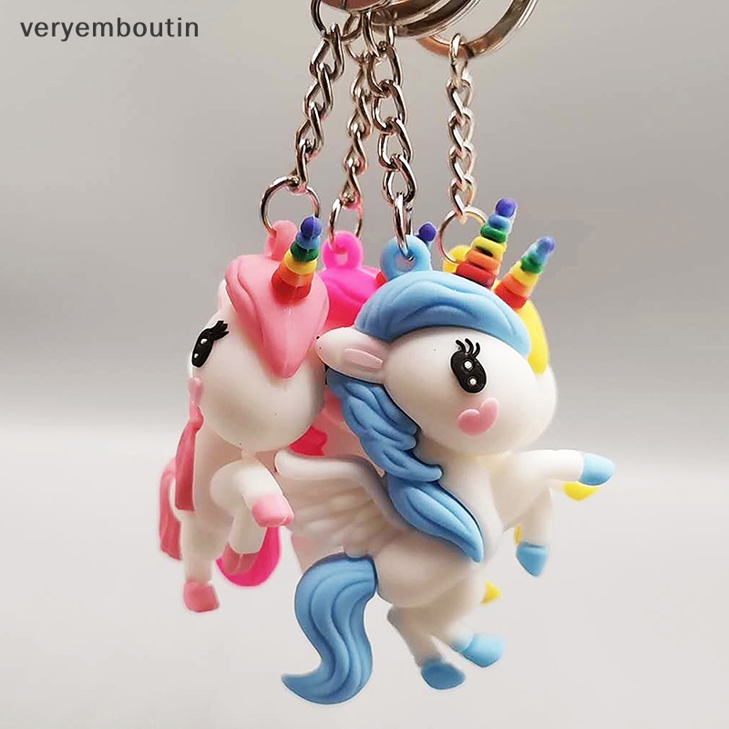 Móc Khóa Hình Ngựa Một Sừng Dễ Thương