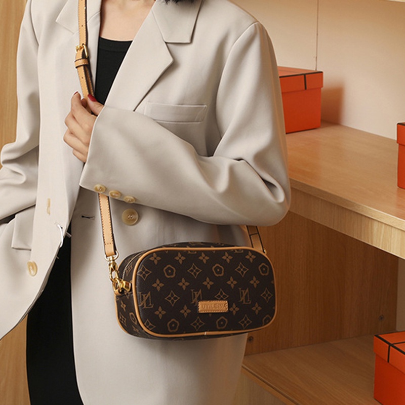 Túi Đeo Vai Hình Vuông Cỡ Nhỏ Phong Cách Pháp Cổ Điển Sang Trọng Thời Trang Cho Nữ