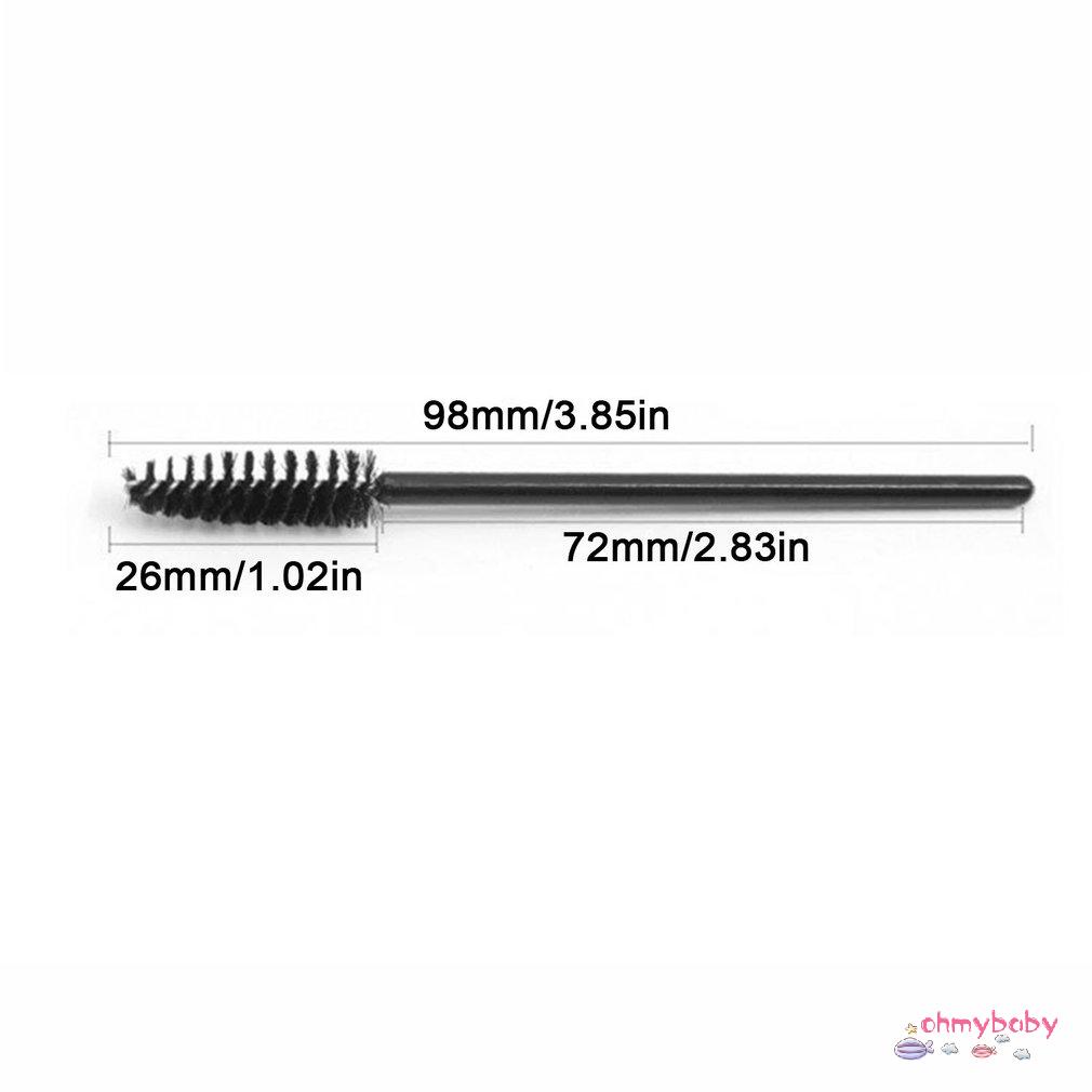 [Ready] 100 Chiếc Mascara Cây Đũa Phép Dùng Một Lần Chải Mi Ống Cuộn Lông Mày Nối Dài Applicator Dụng Cụ Trang Điểm Cọ [Z/14]