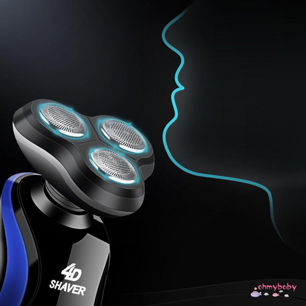 [OMB] Điện Sạc Râu Kiêm Máy Cạo Nam Ướt-Khô Sử Dụng Kép Có Thể Giặt Tóc [Z/15]