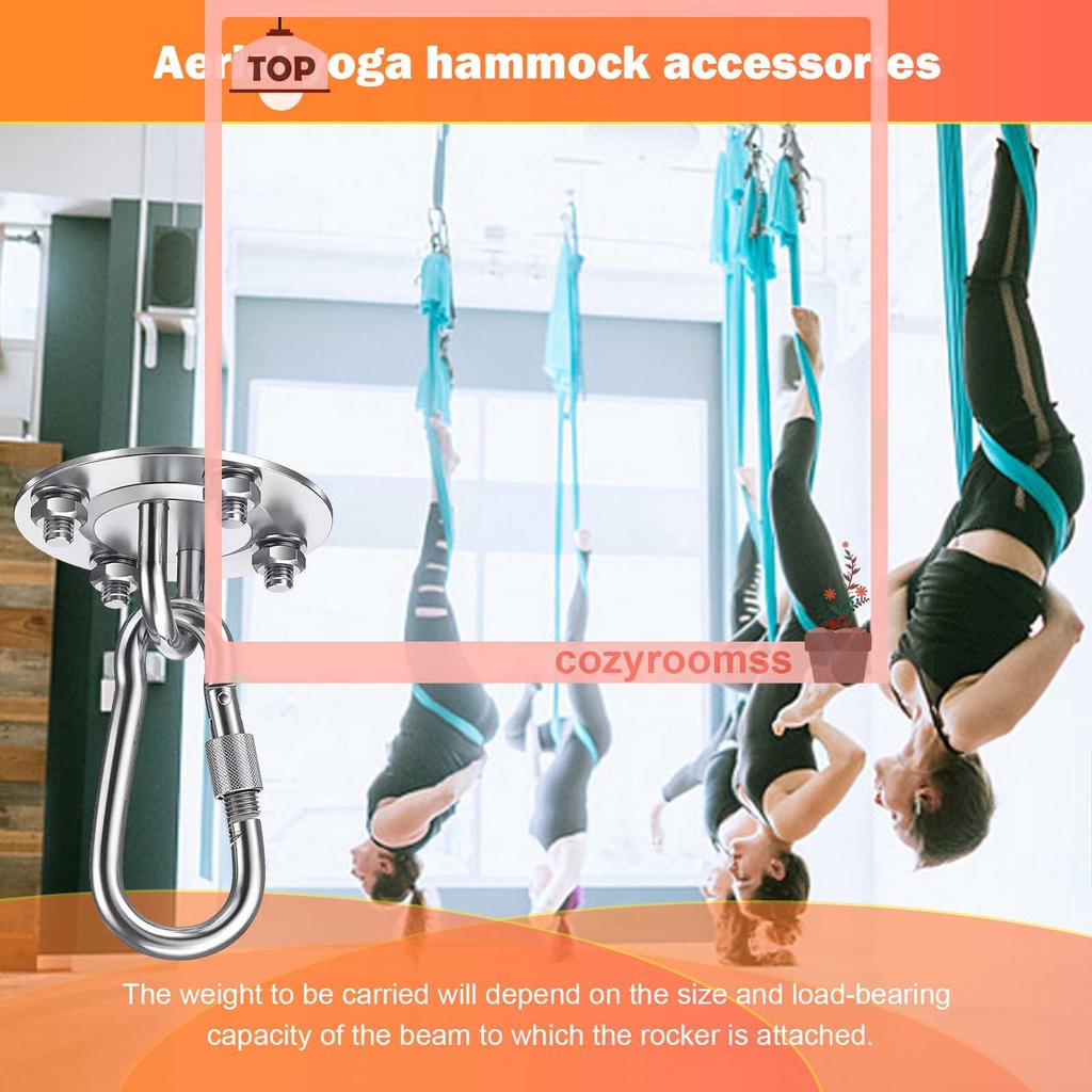 Móc Treo Võng Tập Yoga Xoay 360 Độ