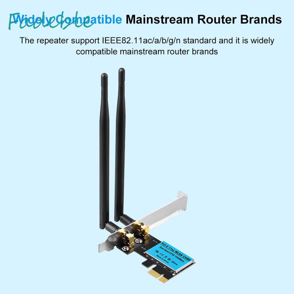 Thẻ Mạng Không Dây 2.4G / 5GHz 1200Mbps