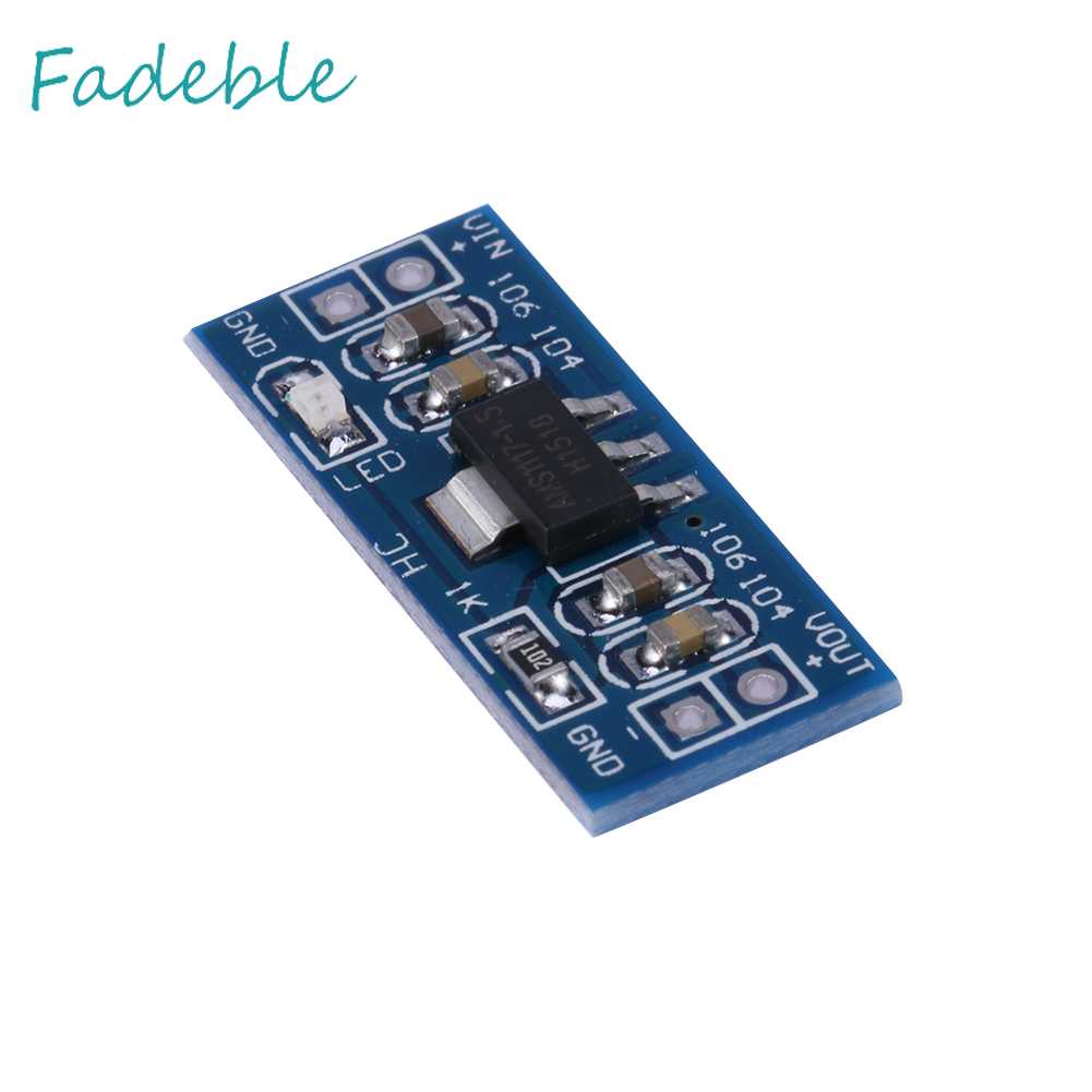 Mô Đun Nguồn AMS1117 Đầu Vào 2 Pin 1.5V 800mA DC 4.75-12V