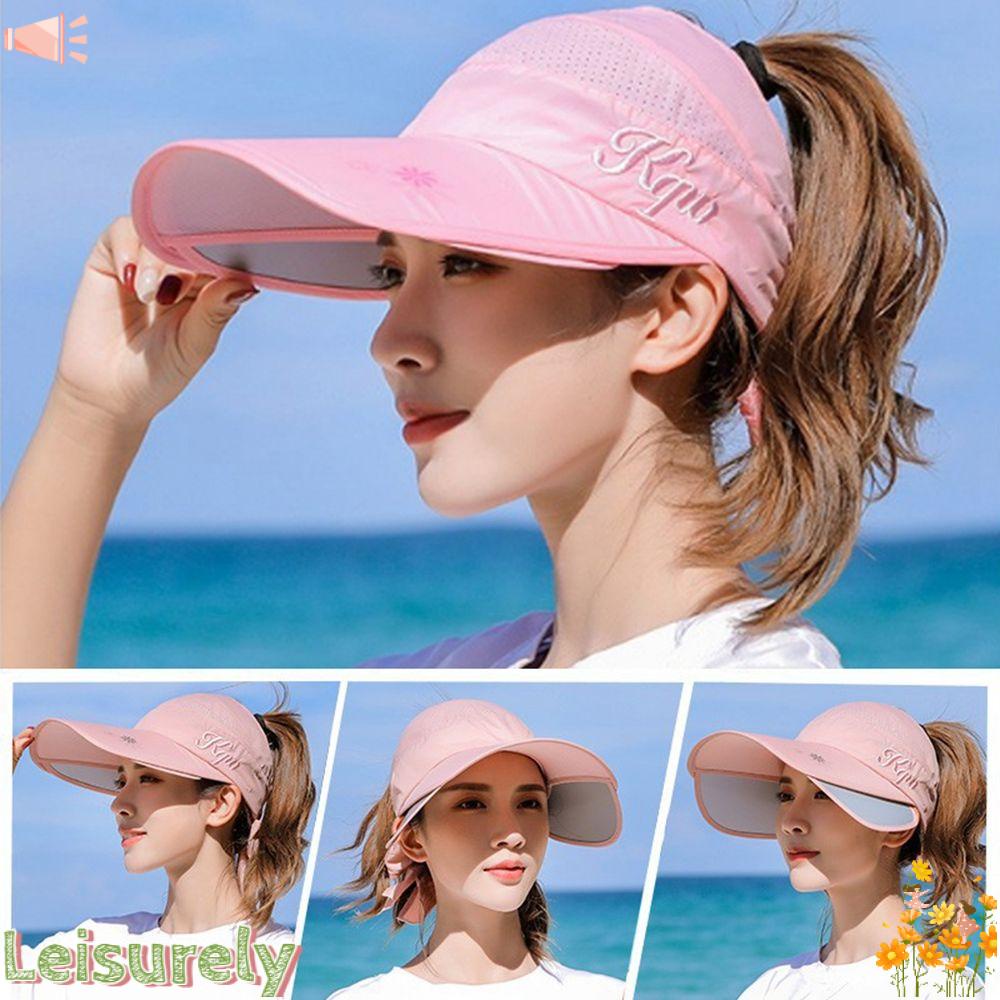 Mũ Lưỡi Trai Hở Chóp Thoáng Khí Chống Tia UV Thời Trang Đi Biển