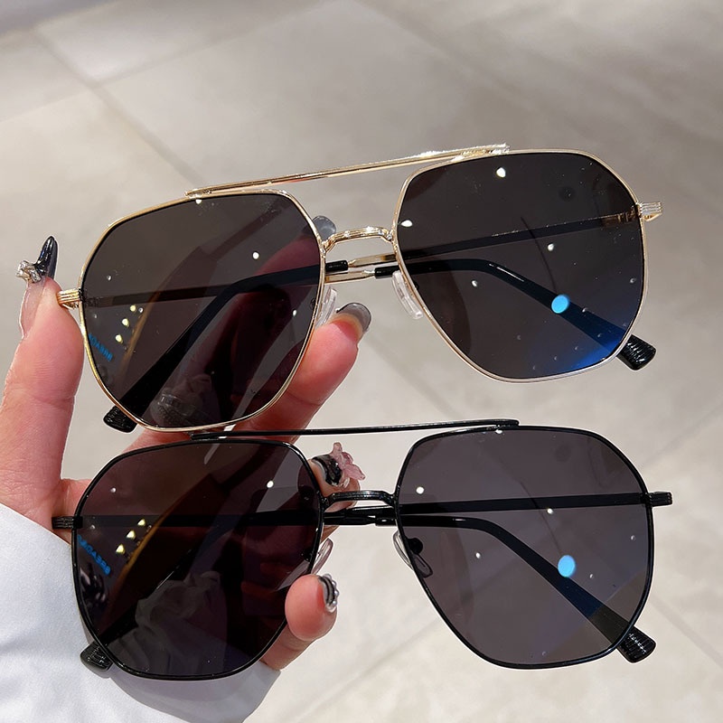 Kính Mát Phân Cực Chống Tia UV400 Gọng Lớn Thời Trang Cho Nam