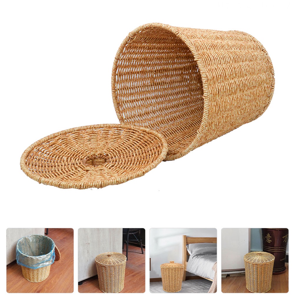 Thùng Rác Nhựa Có Nắp Đậy Tiện Lợi Chất Lượng
