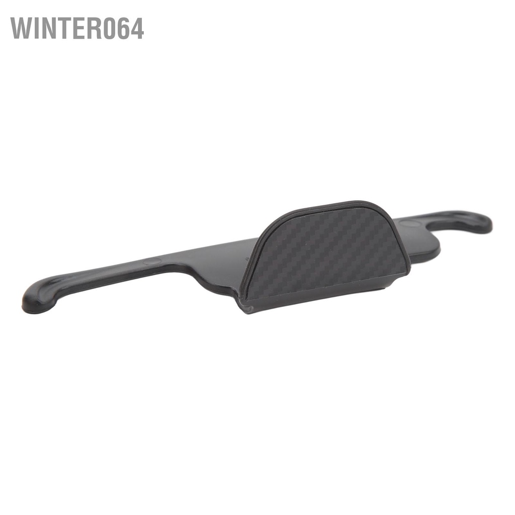 Winter064 2 Chiếc Ghế Tựa Đầu Móc Sợi Carbon ABS Xe Lưu Trữ Gối Treo Thay Thế Cho Mẫu Tesla Model 3 Y