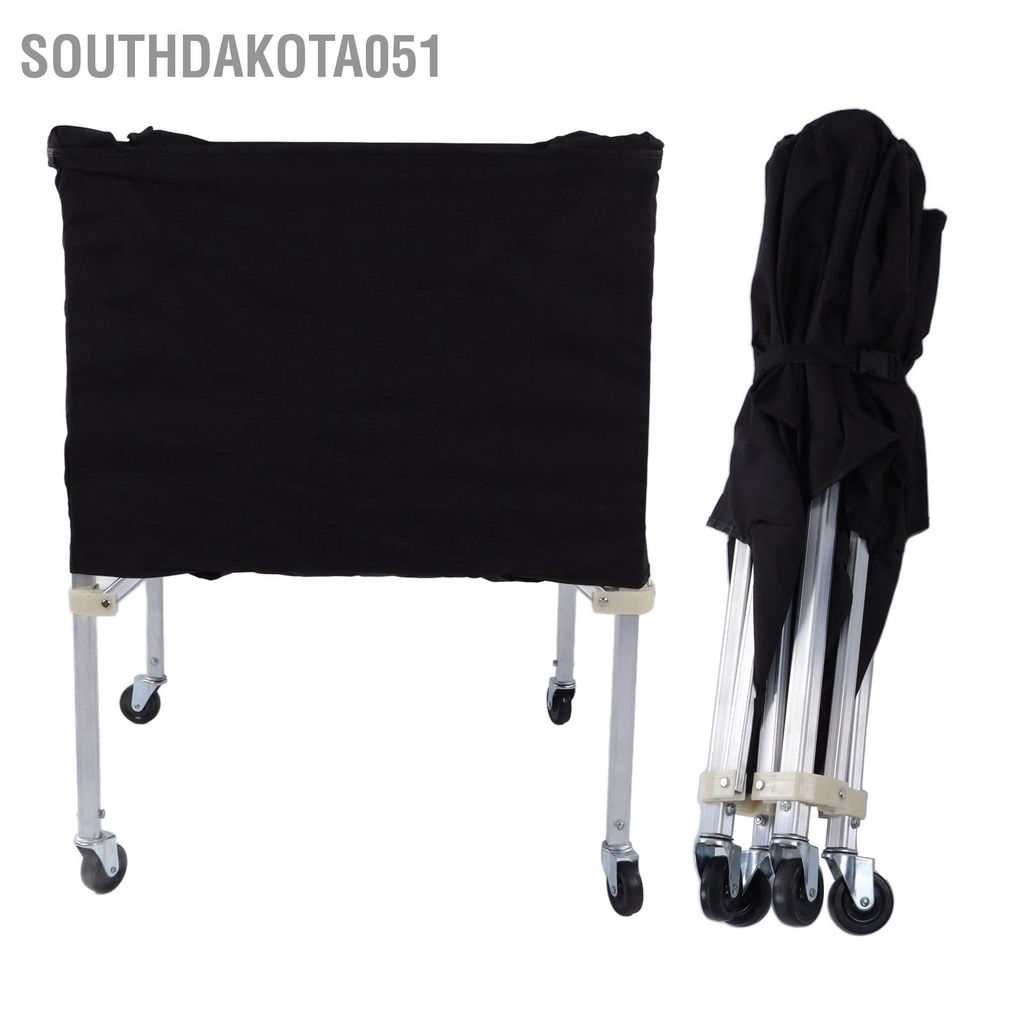 Xe đẩy đựng bóng Gấp Gọn có bánh xe di động cho Bóng rổ Bóng đá Bóng chuyền Bóng Tennis