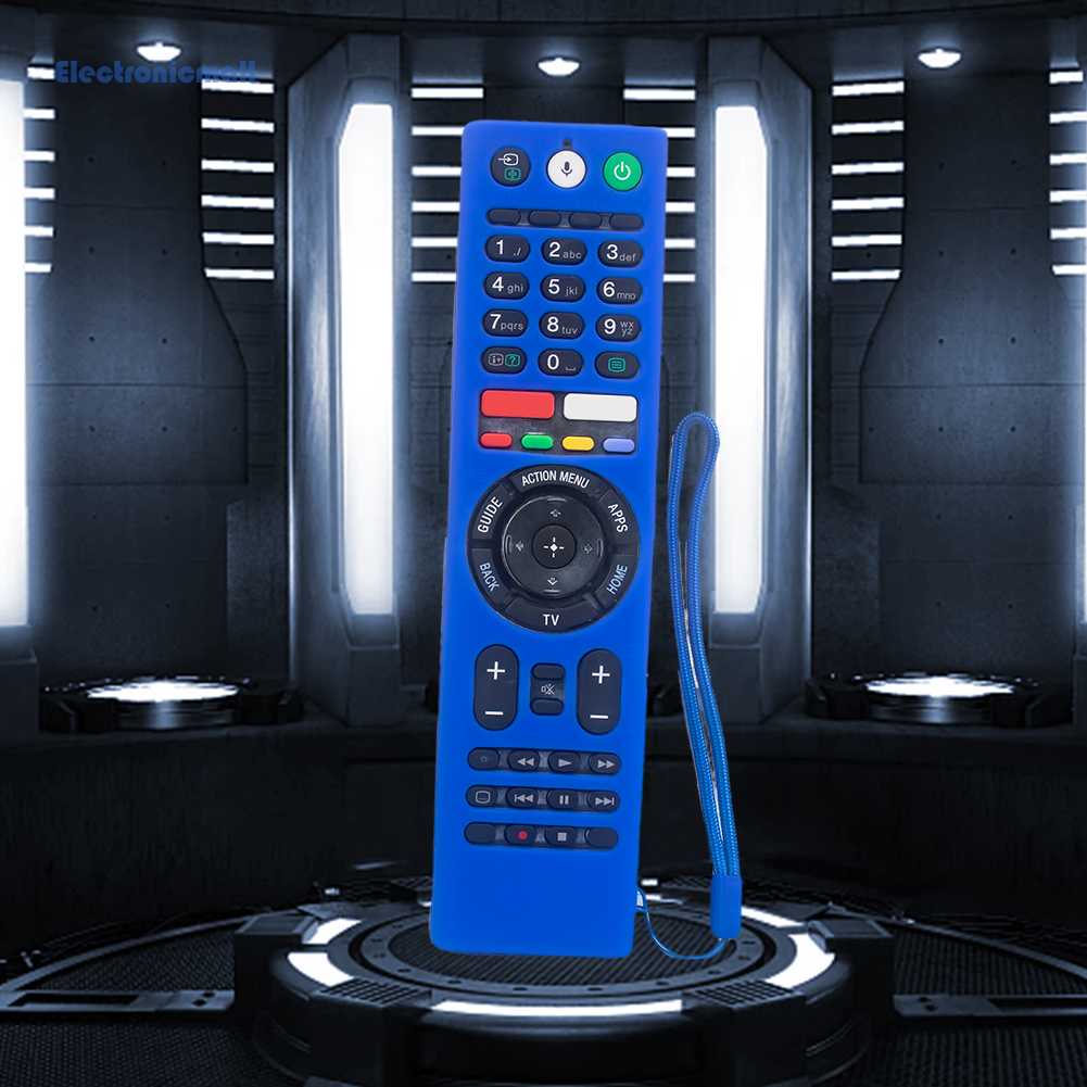 Vỏ Bọc Điều Khiển Từ Xa Bằng Silicon Chống Rơi Kèm Dây Đeo Cho Sony RMF-TX310E TX310U TX300B ElectronicMall01.vn