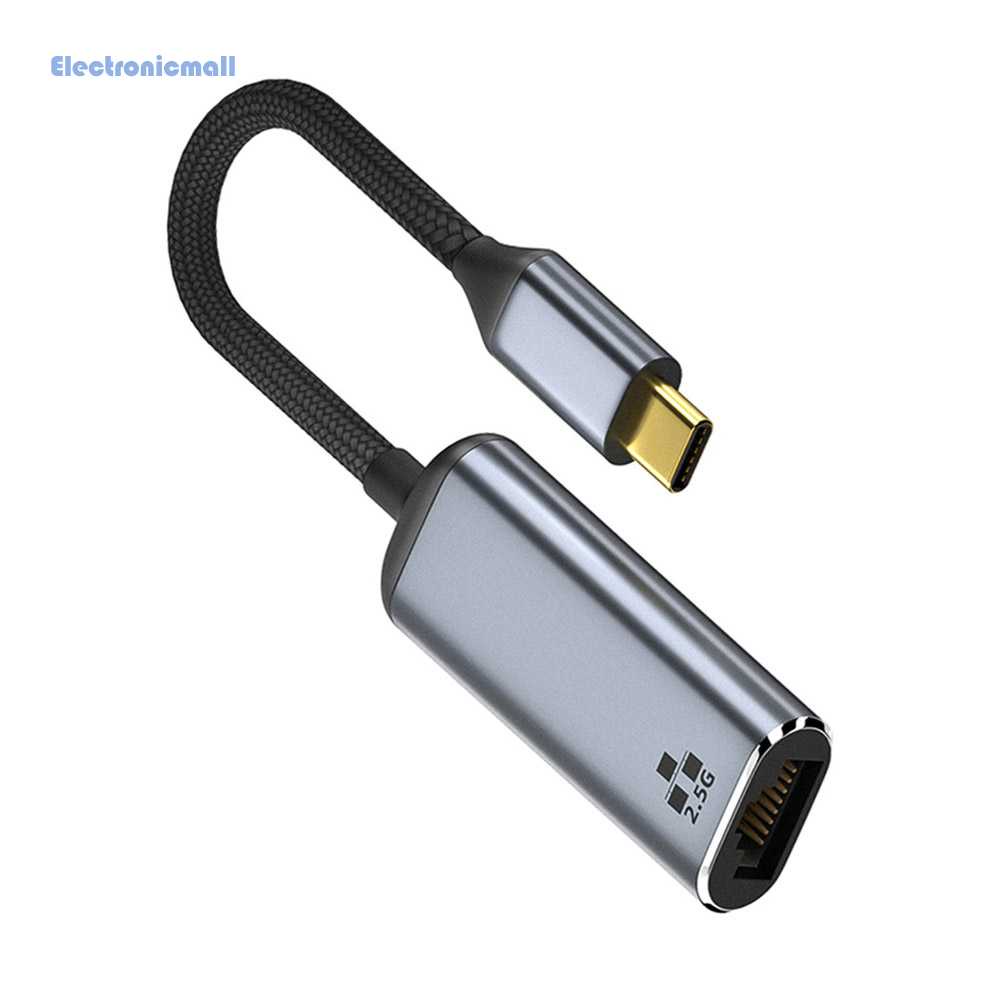 Bộ Chuyển Đổi Mạng Ethernet USB C 2.5G Mall01.vn Tốc Độ Cao Cho Laptop PC Notebook RAU