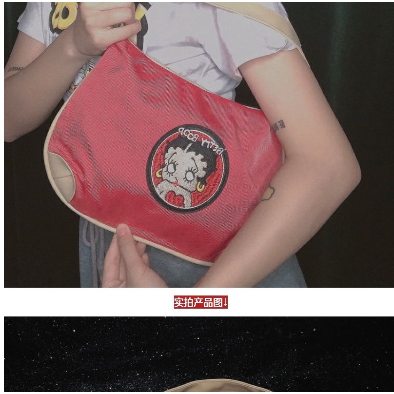 Sản Phẩm Tốt Tốt Túi Nhỏ Đeo Dưới Cánh Tay Phong Cách Retro Mỹ Miss BB Local Mát Mẻ ins