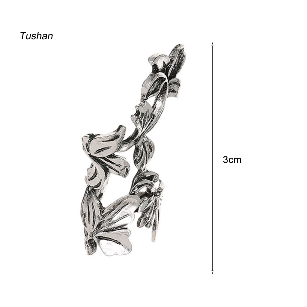 1 Khuyên Kẹp Vành Tai Màu Bạc Thời Trang