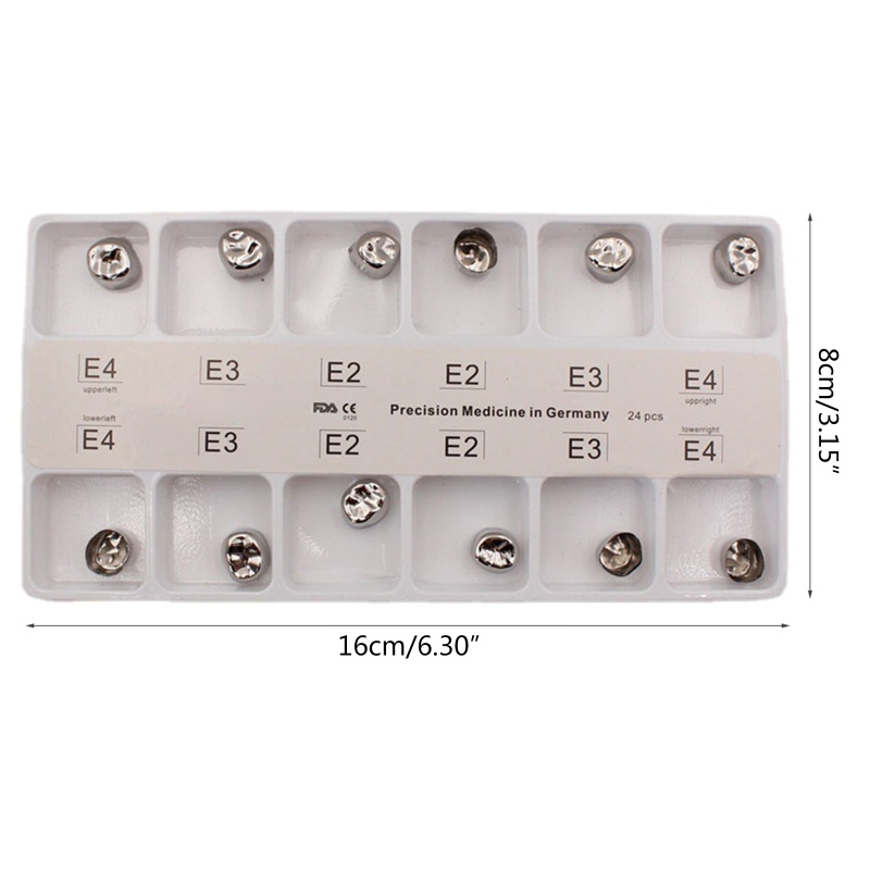 Vương Miện Bằng Thép Không Gỉ Chuyên Dụng Cho Nha Khoa