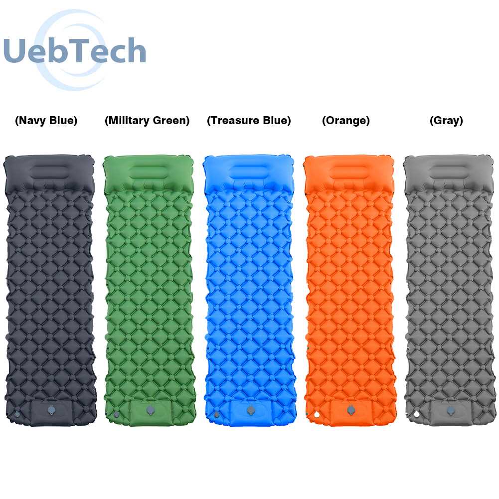 Thảm Bơm Hơi Siêu Nhẹ Chống Ẩm Tiện Dụng Mang Theo Du Lịch Cắm Trại