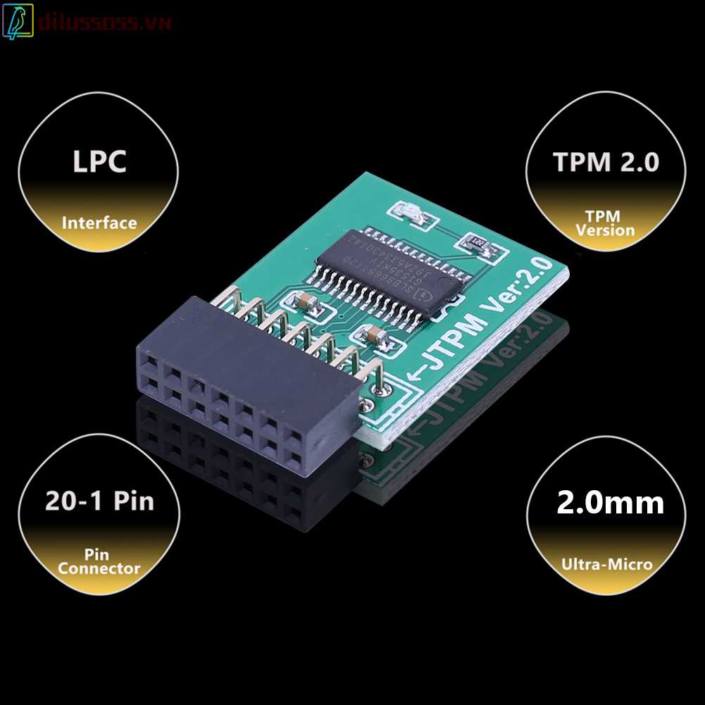 Mô-đun Thay Thế TPM2.0 Cho Bo Mạch Chủ MSI