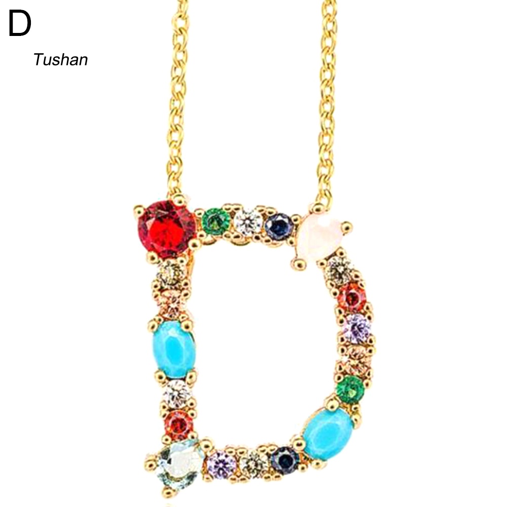 Vòng cổ Mặt 26 Chữ Cái Thời Trang Ấn Tượng