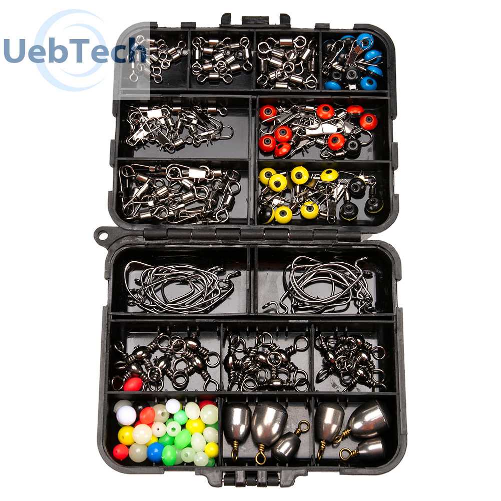 Hộp 162 Phụ Kiện Câu Cá Chất Lượng Cao