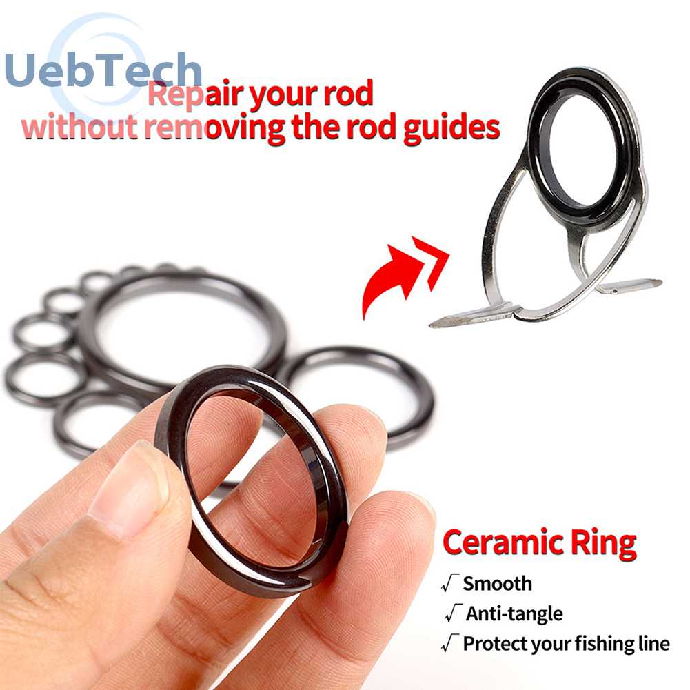 Set 40 Vòng Dẫn Cần Câu Cá Thay Thế