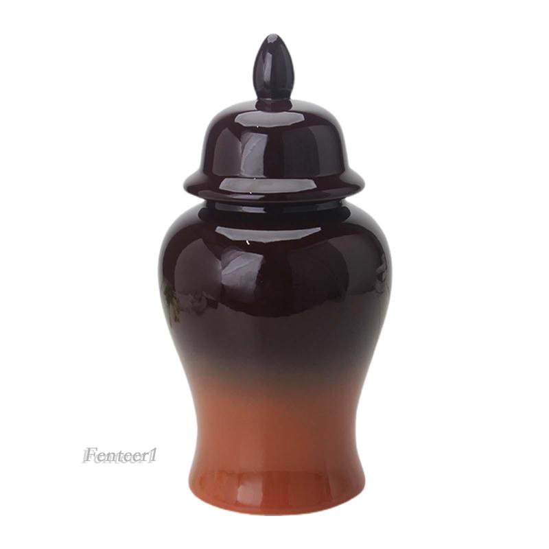 Lọ Gốm Đựng Trà Có Nắp Kích Thước 7x14inch 1