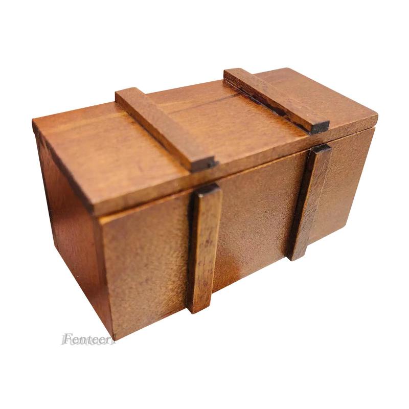 [Fenteer1] Nội Thất Gỗ Trang Trí Phòng Kích Thước 7.5x4.2x3.7cm