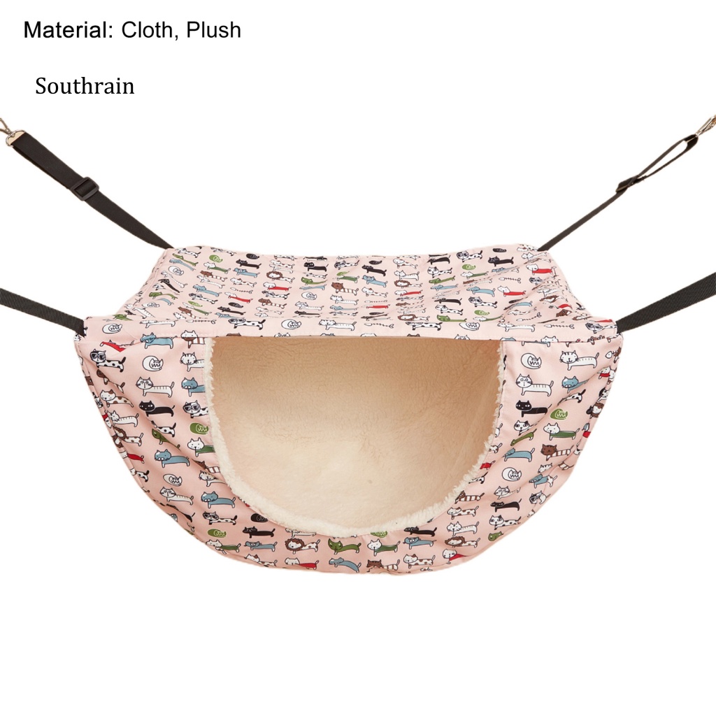 Võng Treo Giữ Ấm Mềm Mại Thông Dụng Cho Thú Cưng Hamster / Mèo Cưng Nhiều Màu