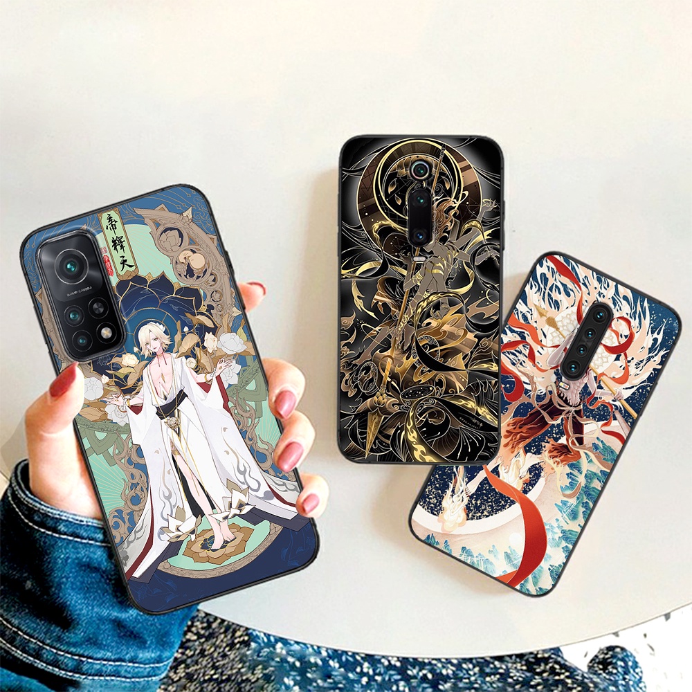 Ốp Điện Thoại TPU Silicon Chống Rơi Hình Game Onmyoji Cho Xiaomi Redmi NOTE 10 PRO MAX 11T 11S 11 4G 5G