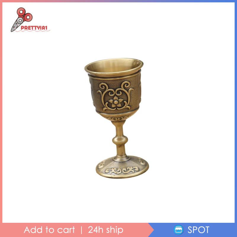 [Prettyia1] Cốc Uống Nước Hợp Kim Phong Cách Cổ Điển Cho Đám Cưới Kỷ Niệm