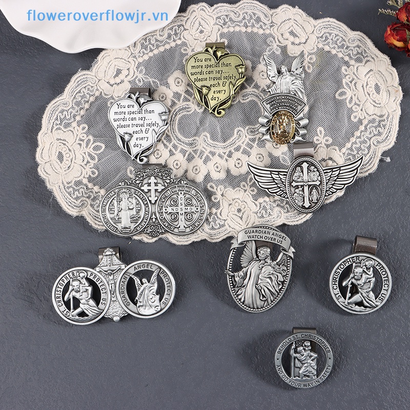 Fjr Kẹp Gắn Tấm Che Nắng Xe Hơi Phong Cách Công Giáo Nhiều Kiểu Dáng Bán Chạy