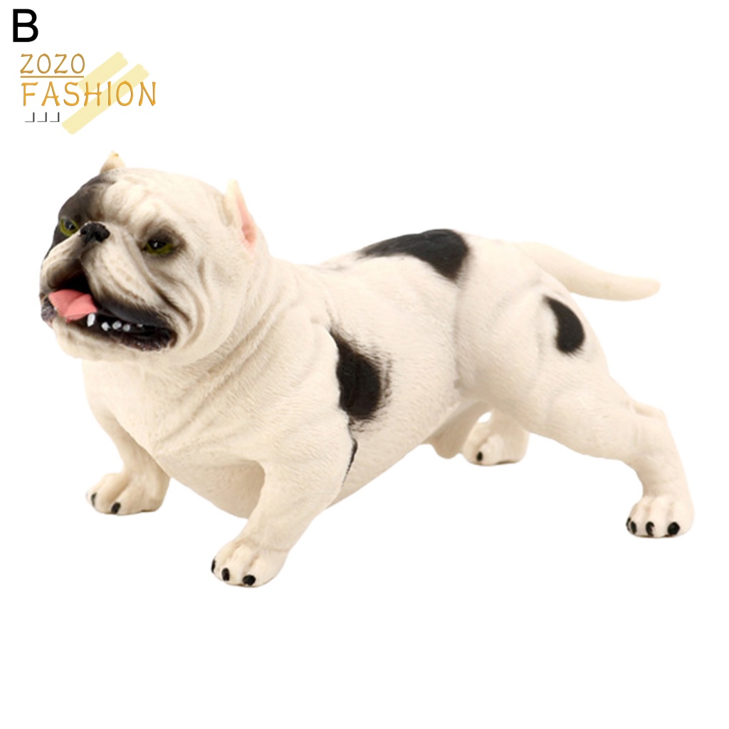 Mô Hình Chó Pitbull Mini Dễ Thương Cho Bé